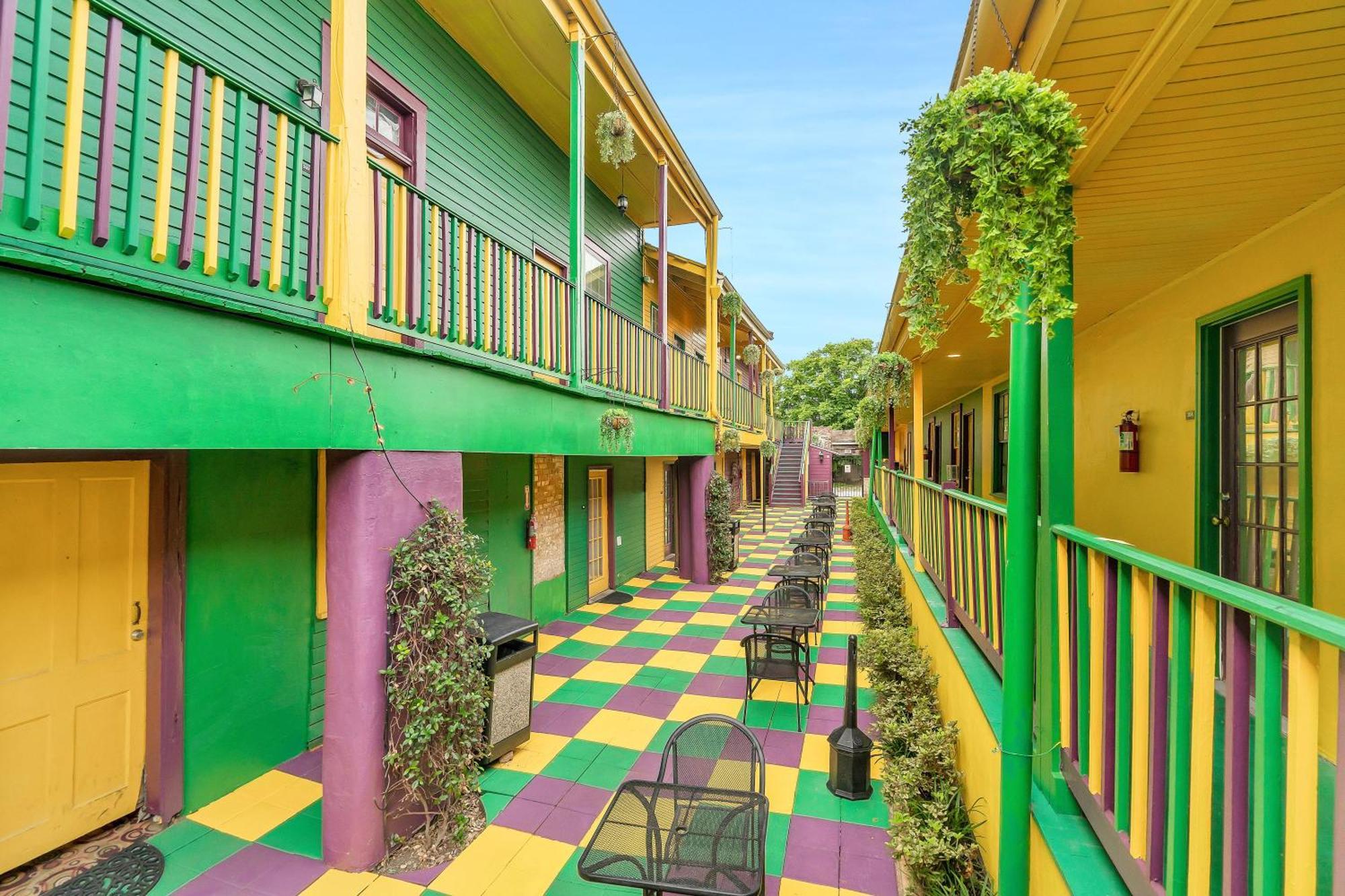 Historic Mardi Gras Inn Nova Orleães Exterior foto