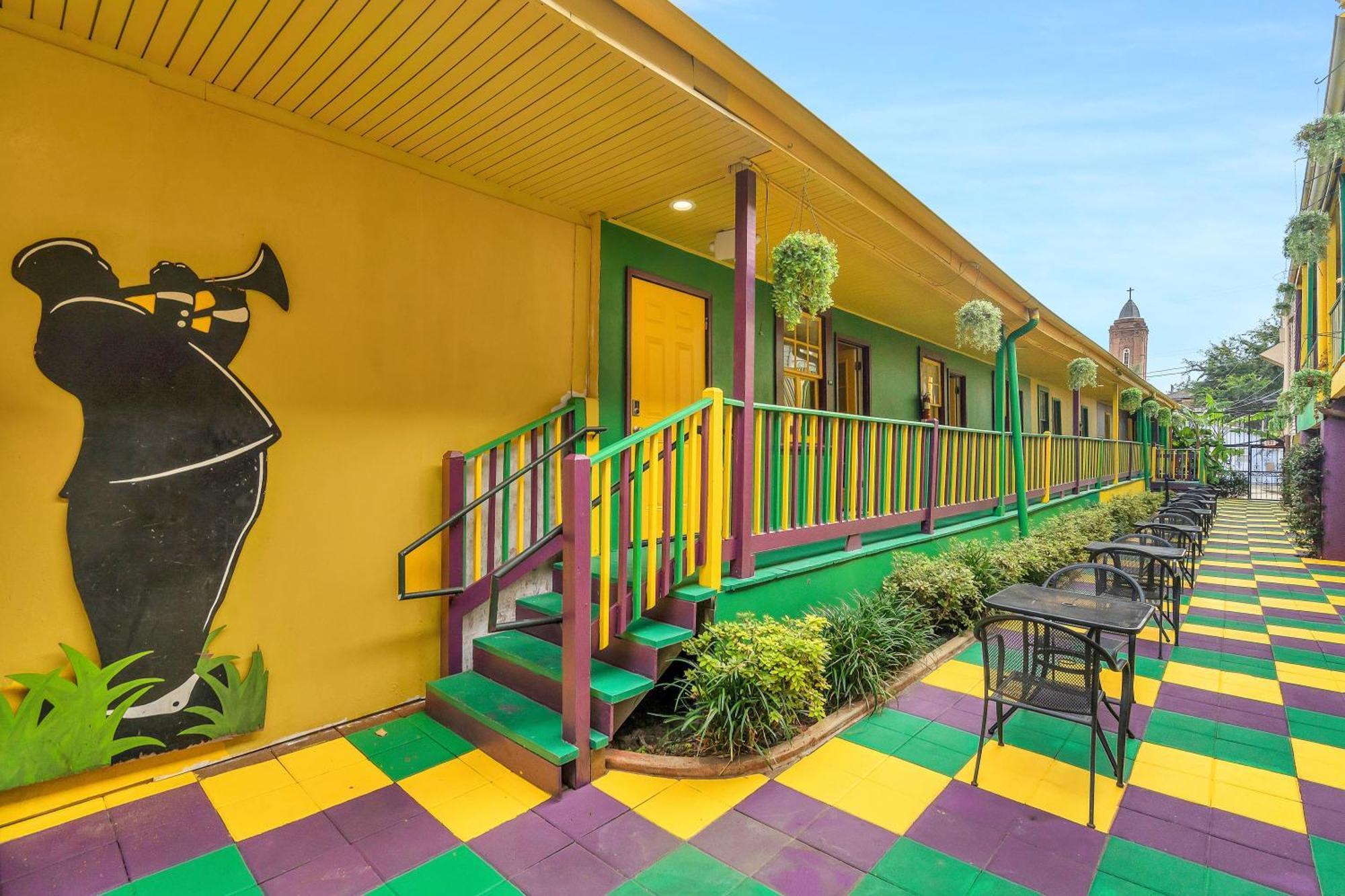 Historic Mardi Gras Inn Nova Orleães Exterior foto