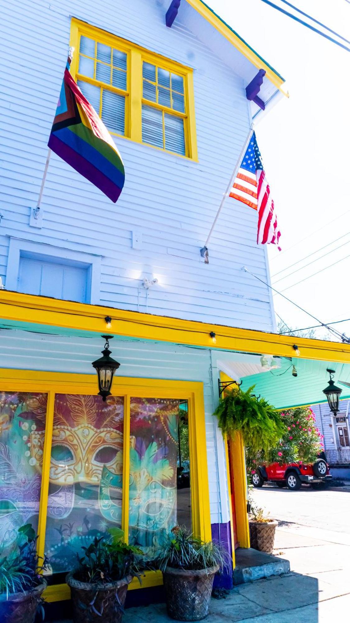 Historic Mardi Gras Inn Nova Orleães Exterior foto